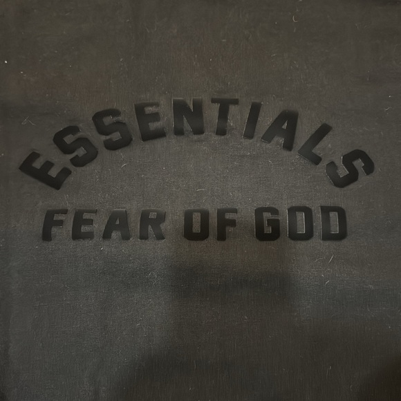 Essentials Fear of God Black Long Sleeve Shirt - Picture 2 of 3